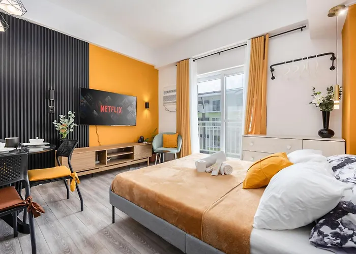 Apartamento Stylish Near Airport- Poolview Amani Grand Isla de Mactán